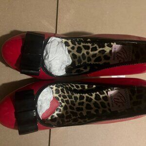 3 inch heels red shoes